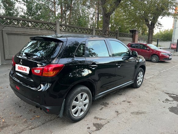 2012 Mitsubishi ASX I Рестайлинг, чёрный, 899000 рублей - вид 2