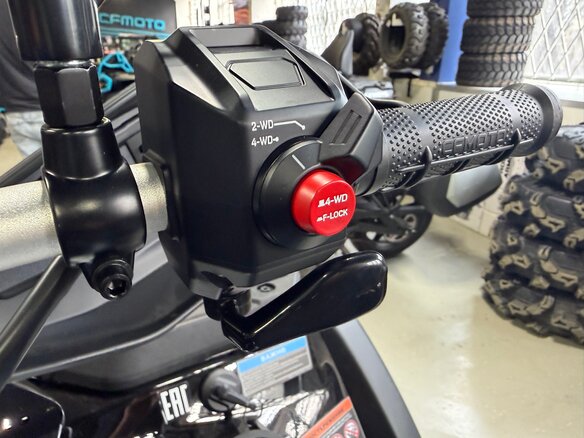 2026 CFMoto CFORCE 800 HO EPS, чёрный, 1439900 рублей - вид 15