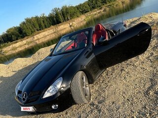 2009 Mercedes-Benz SLK-Класс 280 II (R171) Рестайлинг, чёрный, 2550000 рублей, вид 4