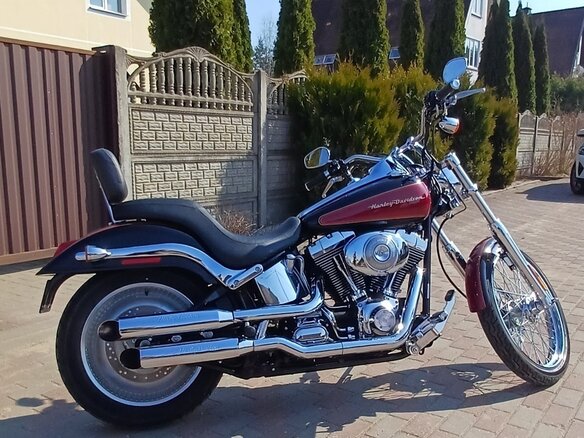 2004 Harley-Davidson Softail Deuce, красный, 896882 рублей - вид 3