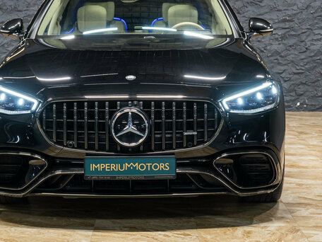 2024 Mercedes-Benz S-Класс AMG 63 e AMG Long IV (W223), чёрный, 20990000 рублей, вид 3