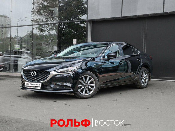 2019 Mazda 6 III (GJ) Рестайлинг 2, чёрный, 2600000 рублей