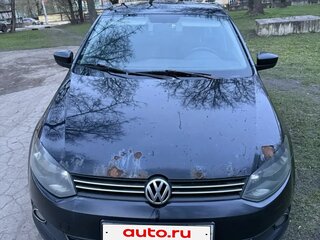 2014 Volkswagen Polo V, чёрный, 500000 рублей, вид 1