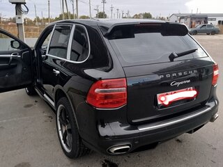 2007 Porsche Cayenne S I Рестайлинг (957), чёрный, 1050000 рублей, вид 4