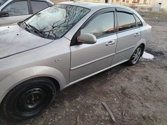 2006 Chevrolet Lacetti I, серый, 220000 рублей - вид 6