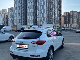 2011 Infiniti EX25 I (J50), белый, 1400000 рублей, вид 3