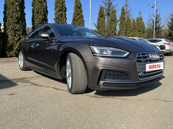 2018 Audi A5 II (F5), коричневый, 3450000 рублей - вид 1
