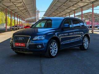 2009 Audi Q5 I (8R), синий, 1174900 рублей, вид 4