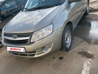 2013 Lada (ВАЗ) Granta I, серый, 285000 рублей, вид 1