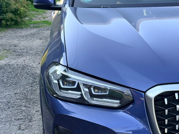2022 BMW X4 30d II (G02) Рестайлинг, синий, 7100000 рублей - вид 11