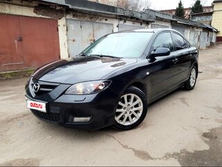 2008 Mazda 3 I (BK) Рестайлинг, чёрный, 500000 рублей, вид 2