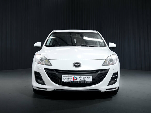2012 Mazda 3 II (BL) Рестайлинг, белый, 990000 рублей - вид 1