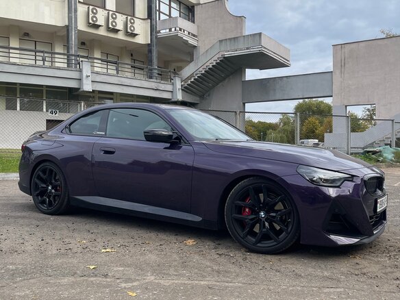 2025 BMW 2 серии 230i G42 Рестайлинг, пурпурный, 3800000 рублей - вид 7