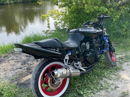 1990 Kawasaki GPX 400, чёрный, 150000 рублей, вид 4