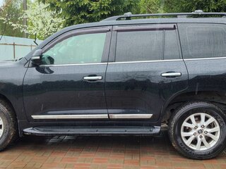 2015 Toyota Land Cruiser 200 Series Рестайлинг 2, чёрный, 5500000 рублей, вид 4