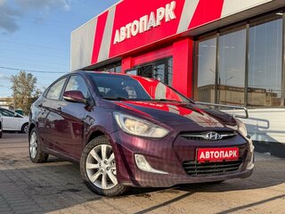 2011 Hyundai Solaris I, фиолетовый, 769000 рублей, вид 1