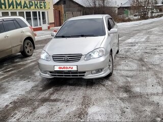 2003 Toyota Corolla IX (E120, E130), серебристый, 650000 рублей, вид 2