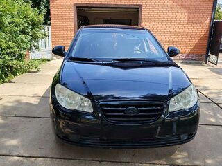2008 Hyundai Elantra IV (HD), чёрный, 530000 рублей, вид 1