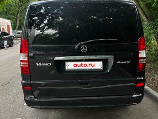 2012 Mercedes-Benz Viano L1 I (W639) Рестайлинг, чёрный, 2450000 рублей, вид 3