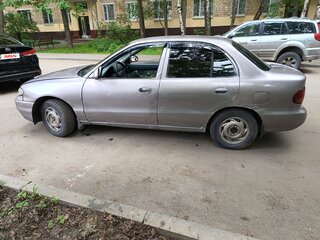 1996 Hyundai Accent I, серебристый, 120000 рублей, вид 5