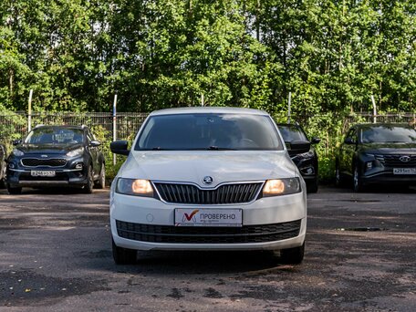 2017 Skoda Rapid I, белый, 480000 рублей, вид 3