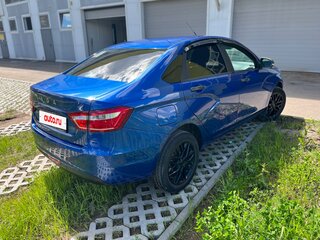 2021 Lada (ВАЗ) Vesta I, синий, 850000 рублей, вид 4