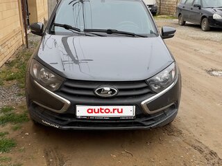 2019 Lada (ВАЗ) Granta I Рестайлинг, серый, 670000 рублей, вид 1