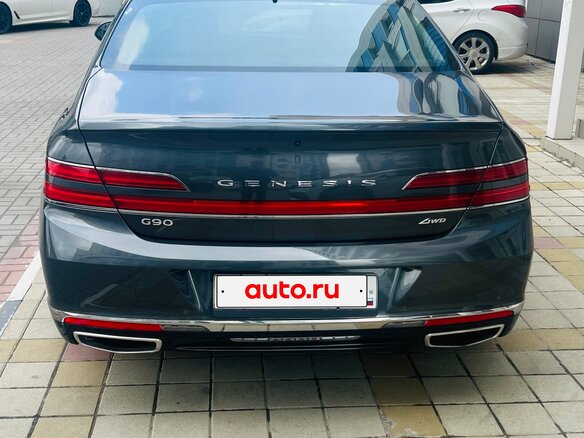 2021 Genesis G90 I Рестайлинг, серый, 4000000 рублей - вид 5