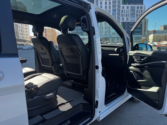 2021 Mercedes-Benz V-Класс Long 300 d длинный III (W447) Рестайлинг, белый, 7200000 рублей - вид 14