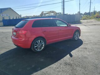 2012 Audi A3 II (8P) Рестайлинг 2, красный, 1050000 рублей, вид 5