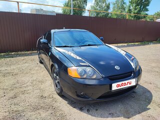 2003 Hyundai Tiburon II (GK), чёрный, 580000 рублей, вид 2