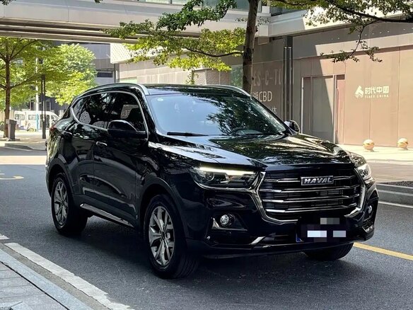 2022 Haval H6 II Рестайлинг, чёрный, 1169000 рублей - вид 2