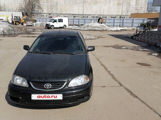 2001 Toyota Avensis I Рестайлинг, чёрный, 335000 рублей, вид 1