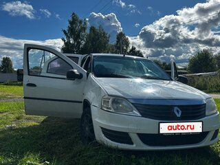 2012 Renault Logan I Рестайлинг, синий, 275000 рублей, вид 2