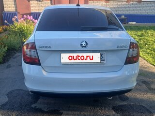 2019 Skoda Rapid I Рестайлинг, белый, 1300000 рублей, вид 4