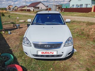 2013 Lada (ВАЗ) Priora I Рестайлинг, белый, 300000 рублей, вид 4