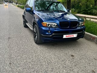 2004 BMW X5 4.8is I (E53) Рестайлинг, синий, 1200000 рублей, вид 2