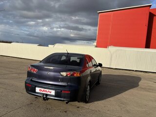 2011 Mitsubishi Lancer X Рестайлинг, синий, 520000 рублей, вид 5