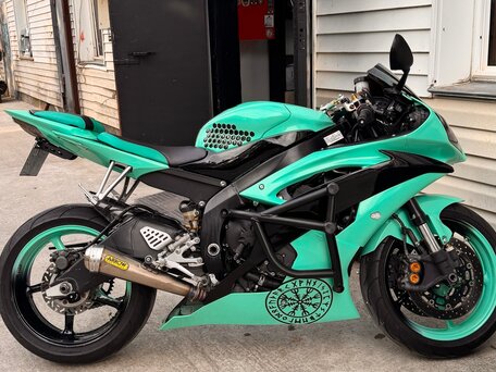 2012 Yamaha YZF-R6, зелёный, 800000 рублей, вид 5