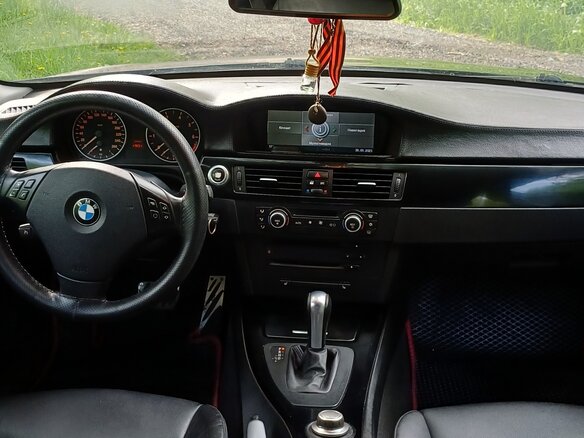 2006 BMW 3 серии 320i V (E90/E91/E92/E93), чёрный, 790000 рублей - вид 5