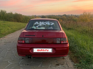 2004 Lada (ВАЗ) 2110, красный, 70000 рублей, вид 5