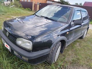 1997 Volkswagen Golf III, чёрный, 195000 рублей, вид 3