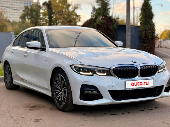 2019 BMW 3 серии 320d VII (G2x), белый, 3650000 рублей - вид 3