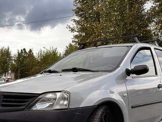 2007 Renault Logan I, серебристый, 270000 рублей, вид 3