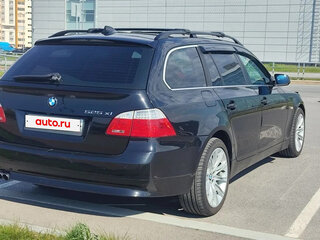 2006 BMW 5 серии 525xi V (E60/E61), чёрный, 1250000 рублей, вид 4