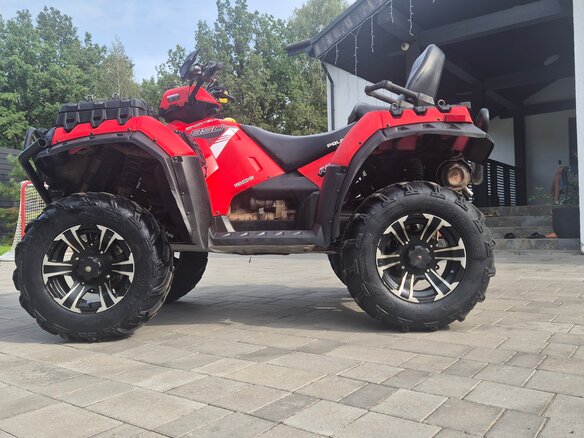 2010 Polaris Sportsman 850, красный, 670000 рублей - вид 30