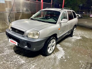 2004 Hyundai Santa Fe I, серебристый, 790000 рублей, вид 1