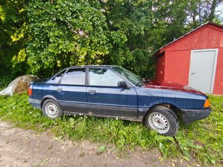1988 Audi 80 IV (B3), синий, 80000 рублей, вид 2