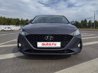 2021 Hyundai Solaris II Рестайлинг, серый, 1400000 рублей, вид 3