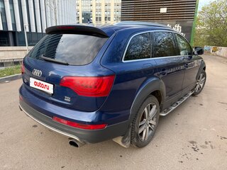 2014 Audi Q7 I (4L) Рестайлинг, синий, 1999999 рублей, вид 4